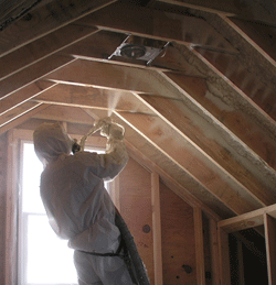 Irving TX attic spray foam insulation