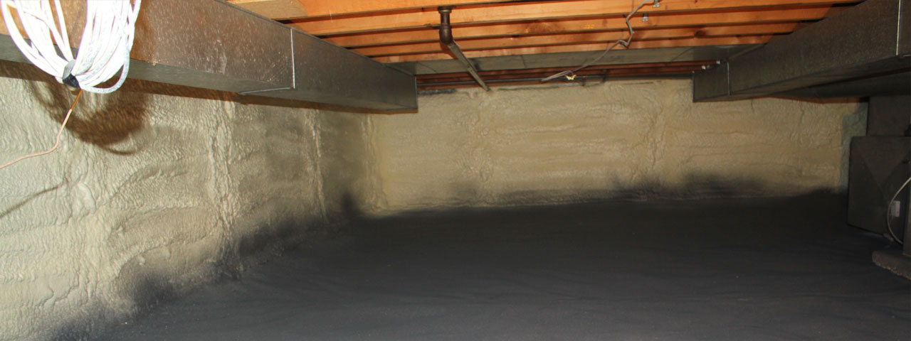 Irving spray foam insulation for crawl spaces